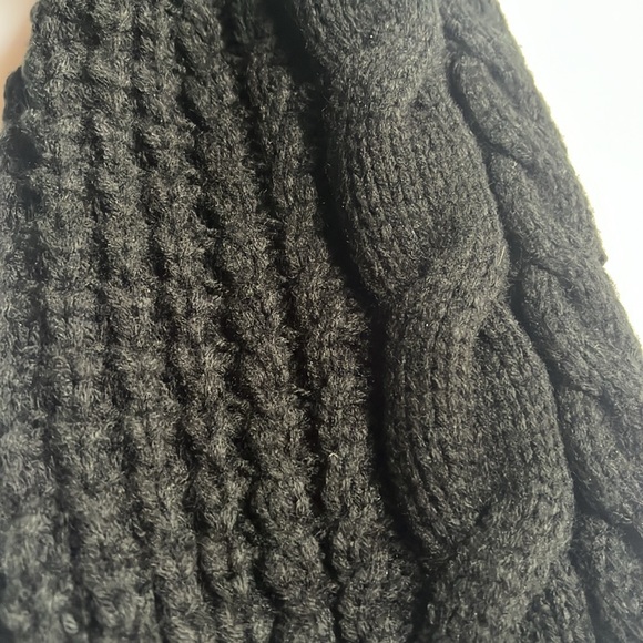 Fate Faux Suede Sweater Moto Jacket Cardi Size M Medium Cardigan - Picture 13 of 16